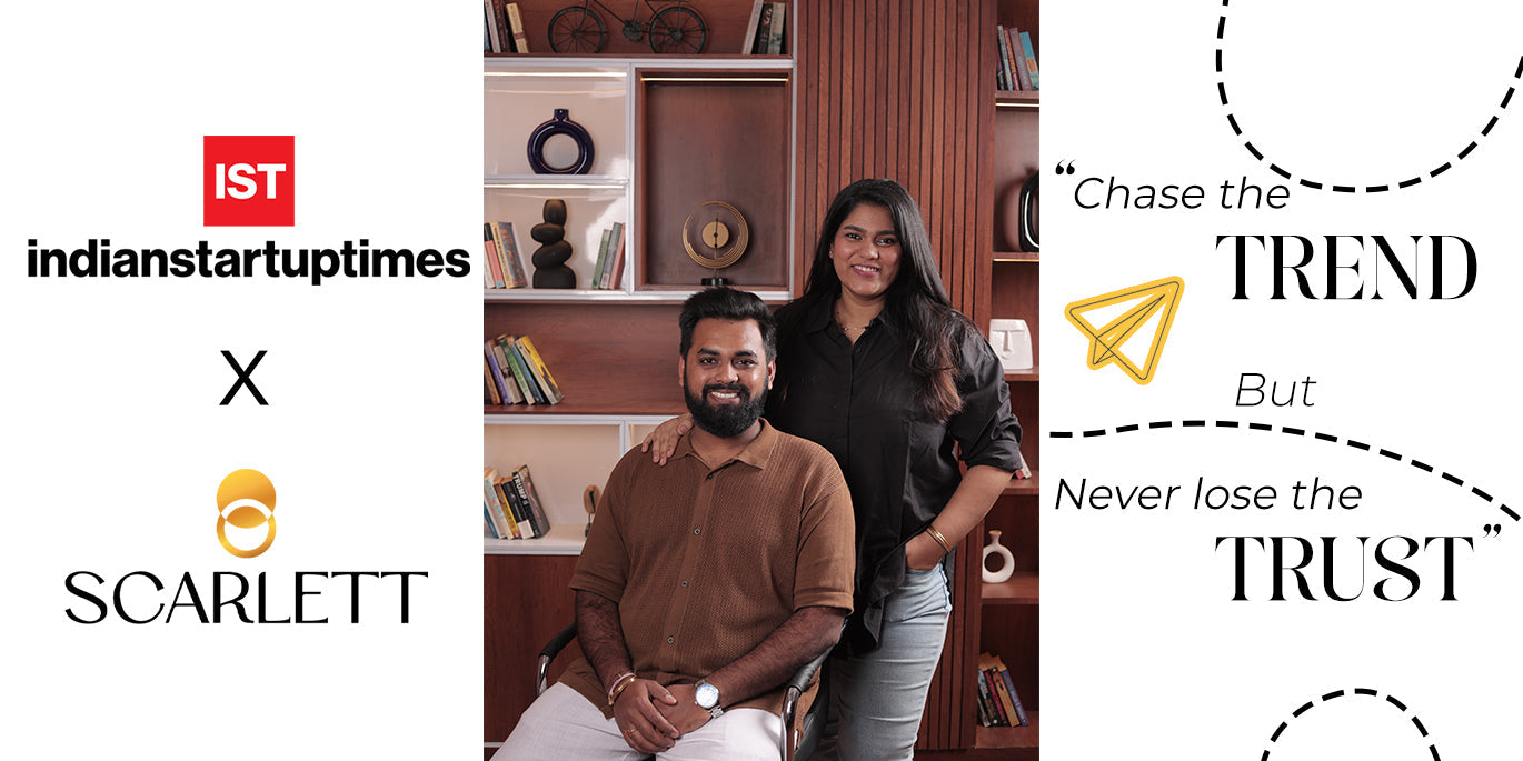 Scarlett Cosmetic x Indian Startup Times: A Celebration of Vision, Values & Beauty with Intention.