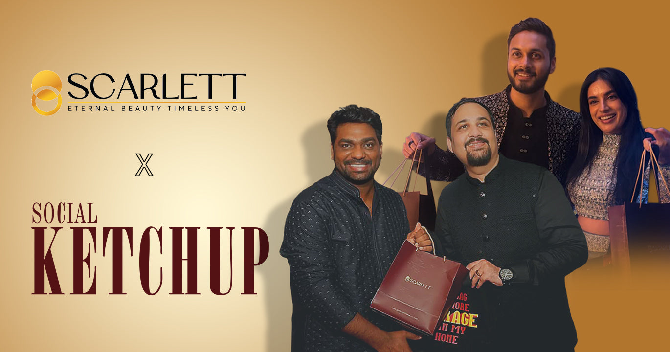 Scarlett at Social Ketchup Diwali Bash: Gifting Radiance to Festive Trailblazers