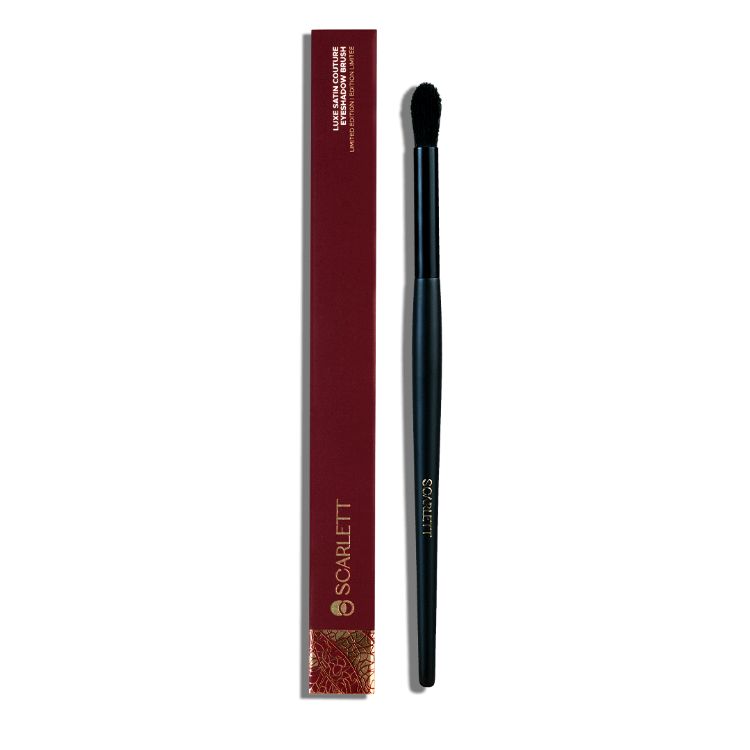 Soft-bristled makeup brush for flawless application.