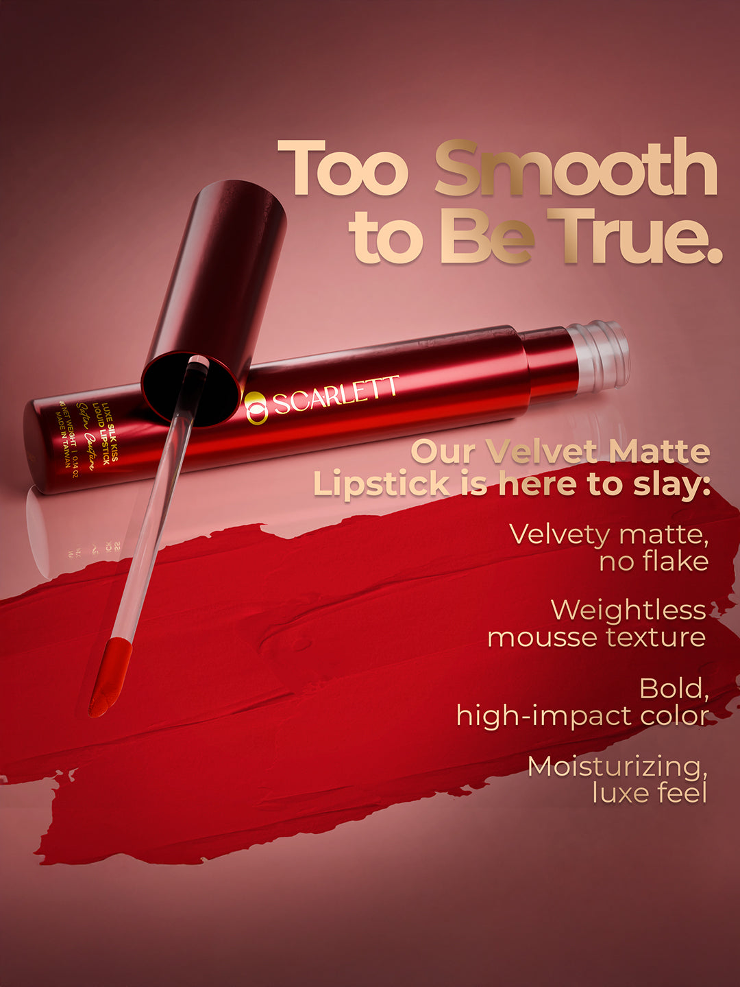 Velvet Matte Liquid Lipstick – Evara