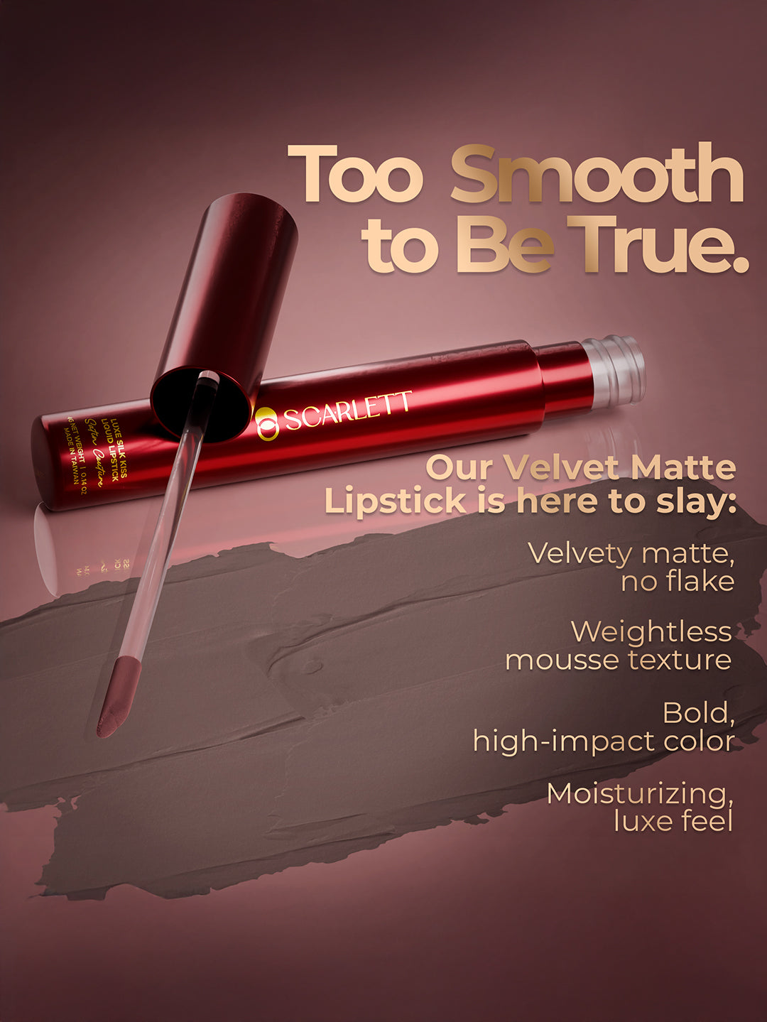 Velvet Matte Liquid Lipstick – Cimani