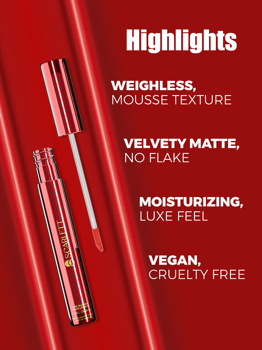 Velvet Matte Liquid Lipstick – Evara (4g)