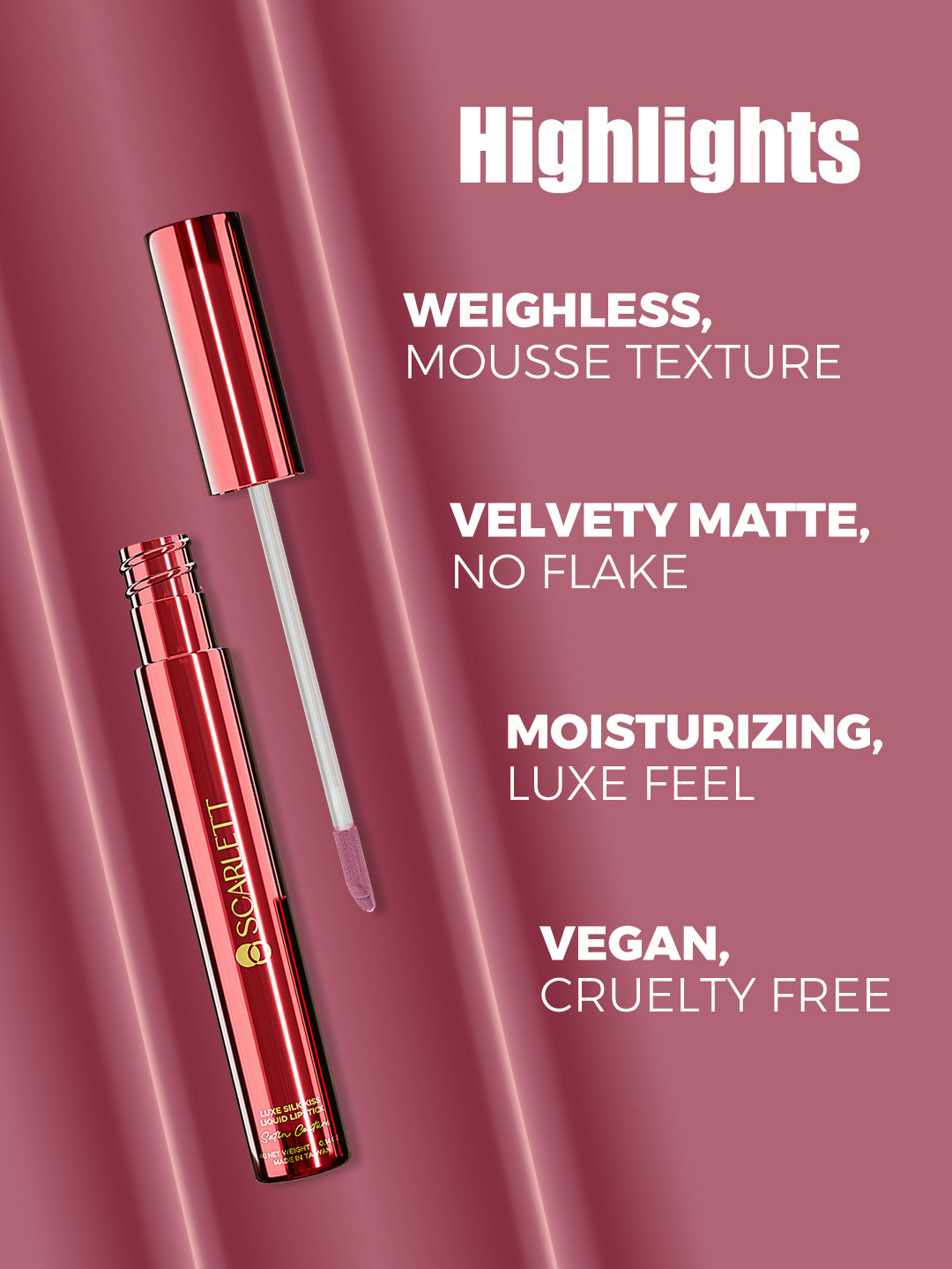 Velvet Matte Liquid Lipstick – Feodora (4g)