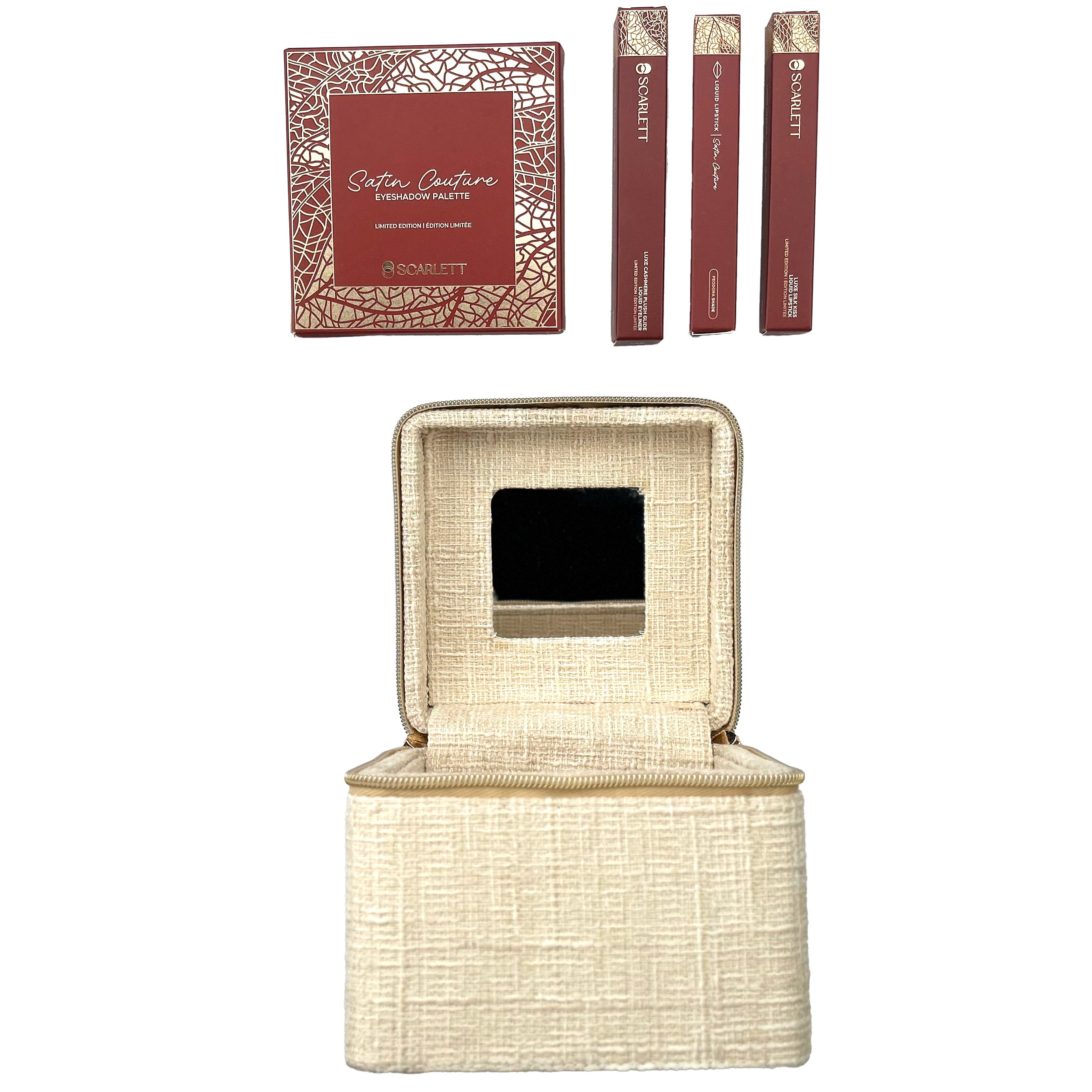 The Grandeur Vanity Box - Scarlett Cosmetic