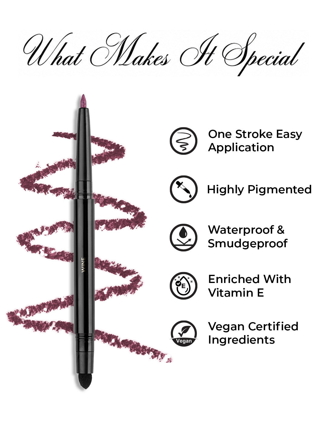 Metallic Muse Kajal - Wine (0.35G)