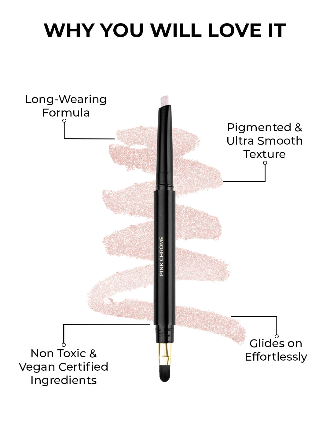Shimmer Wand - Pink Chrome (0.25G)